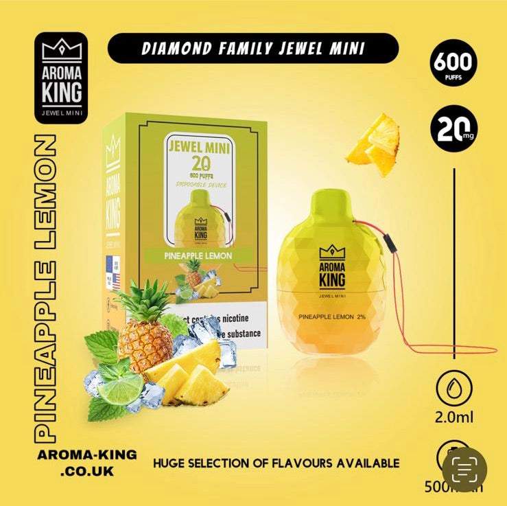 20mg Aroma King Diamond Family Jewel Mini Disposable Vape Pod