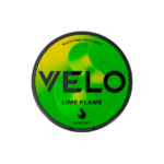 8mg Velo Slim Medium Strength Lime Flame Nicotine Pouches - 20 Pouches